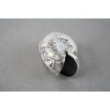 Unusual Silver Vesta Case in the form of a Snail