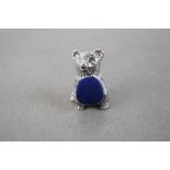 Silver Pin Cushion in the form of a Bear
