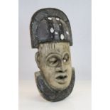 African wooden mask