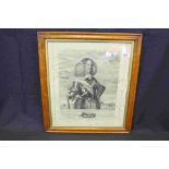 Antique Engraving of Jacob Banner Lord of Wassenaer, born 1610 - 1665 the Netherlands War of