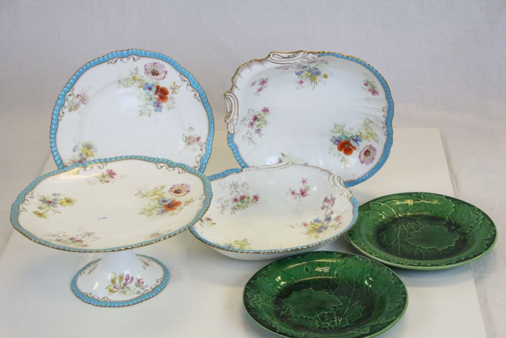 Collection of vintage ceramics to include Bisto, Leaf plates etc