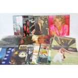 Vinyl - Rod Stewart & The Faces - Collection of approx 20 LP's to include An Old Raincoat (2nd