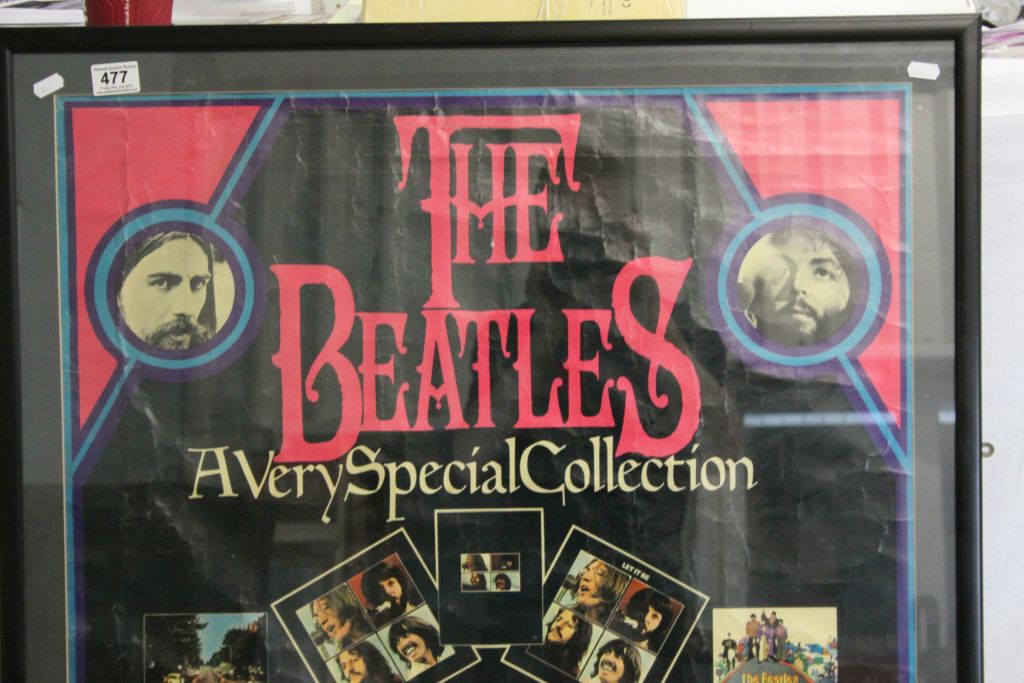 Music Memorabilia - The Beatles framed and glazed Let It Be box set promo poster. Only item to - Image 2 of 4