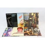 Vinyl - David Bowie - Seven LP's to include Diamond Dogs, The Best Of, Aladdin Sane (Dynaflex