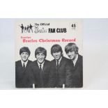 Vinyl - The Beatles Christmas Record 1964 (Lyn 757) sleeve is clean and complete, record has no