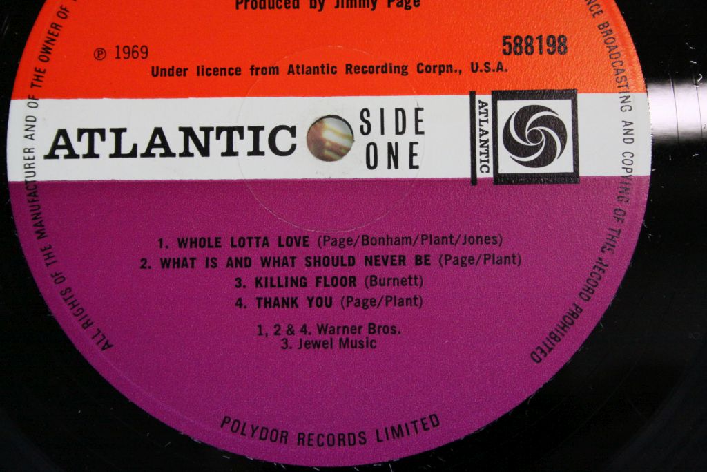 Vinyl - Led Zeppelin Two (588198) red/maroon label, Lemon Song on sleeve, Killing Floor on label. VG - Image 6 of 7