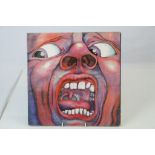 Vinyl - King Crimson - In The Court Of The Crimson King (ILPS 9111) printer credit and pink 'i'