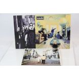 Vinyl - Oasis - 2 LP's and a 12 inch single to include Definitely Maybe (2 x LP multifold sleeve),