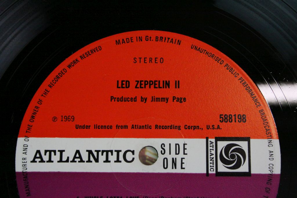 Vinyl - Led Zeppelin Two (588198) red/maroon label, Lemon Song on sleeve, Killing Floor on label. VG - Image 7 of 7