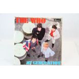 Vinyl - The Who - My Generation (Brunswick LAT 8616). Sleeve is VG with some buffering and creasing,