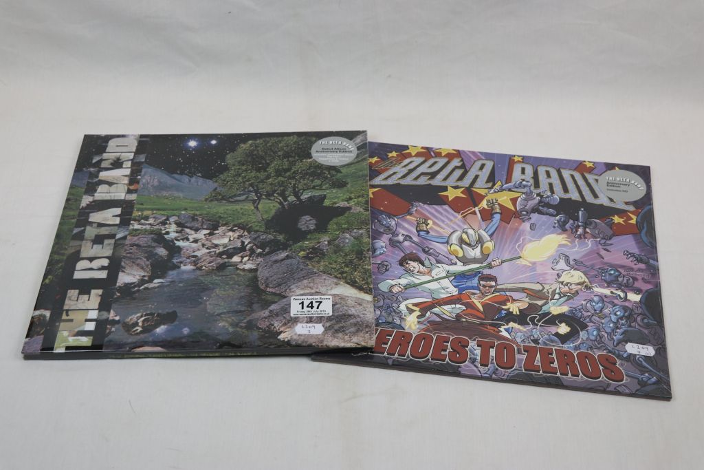 Vinyl - Two sealed The Beta Band LPs to include The Beta Band debut LP BEC5543698 Anniversary