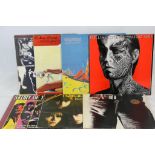 Vinyl - Rolling Stones - Collection of 7 LP's to include 1965/70 (foreign pressing), Sticky Fingers,