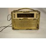 Vintage Akkard Snake Skin Effect Radio