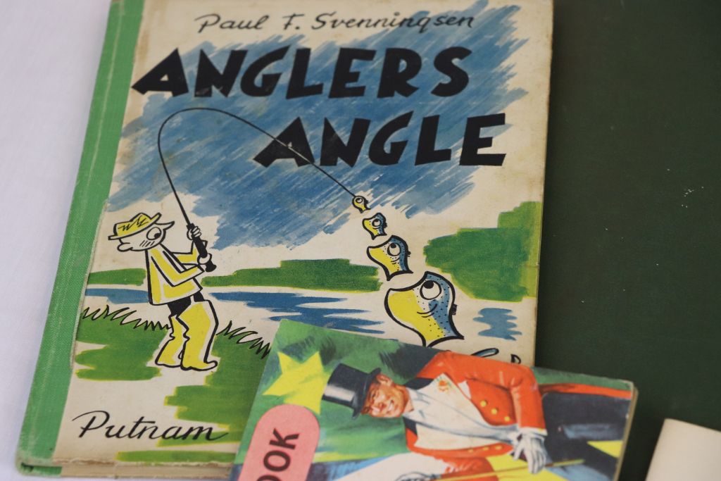 Collection of Ephemera including 1st Edition Paul F Svenningsen ' Anglers Angle ' Book with numerous - Image 3 of 7