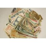 Collection of vintage World Banknotes, mainly Middle East & Europe