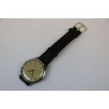 Vintage Gents Marvin wristwatch, approx 36mm diameter, not counting winding crown, in stainless