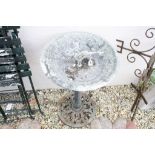 Garden Metal Bird Bath