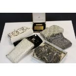 Collection of vintage Ladies Evening bags etc to include Pearl decorated, "Butler & Wilson"