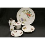 Four boxes of Royal Worcester Evesham pattern china.