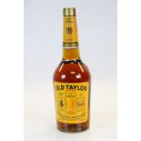 1 Quart bottle Old Taylor 86 proof Kentucky straight bourbon whiskey