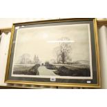 Gilt framed & glazed Limited Edition print of a Countryside Scene by "Rowland Hilder" (1905 - 93),
