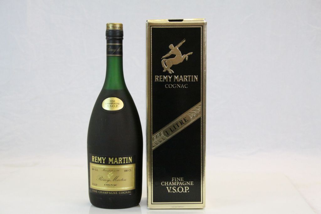 1 litre of Remy Martin Fine Champagne Cognac in Original box - Image 3 of 5