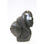 African carved stone elephant no.325 to underside