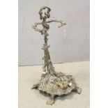 Victorian Style Cast Brass Stickstand with Hunting / Shooting Theme, 55cms high