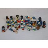 Collectable figures to include Smurfs, Gollies & Wombles