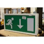 Emergency Exit Sign