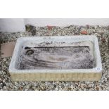 Vintage Stoneware Sink, 78cms x 47cms x 13cms high