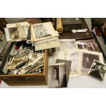 Box of 19th and 20th Century photographs etc to include an Ossary, Topographical etc