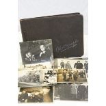 Winston Churchill interest Photograph Album with a number of Black & White Photographs to include