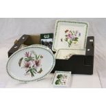 Collection of Portmeirion Dishes in "Botanic Garden" pattern