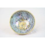 Wedgewood Lustre bowl with applied Gilt decoration, bowl approx 9.5cm diameter