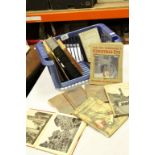 Collection of vintage books including local interest, Longleat and Glastonbury etc