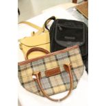 Mulberry Black Suede Handbag, Barbour Handbag and Ralph Lauren Handbag
