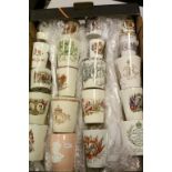 Collection of Twenty Early Commemorative Beakers from Queen Victorian onwards