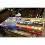 Boxed Micro Scalextric DBS Super Car Set together with Boxed Carrera Go Mini Cooper Racers Set