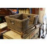 Wicker Dog's Bed, 64cms wide