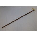 Antique Ivory handled sword stick