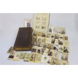 CDV Album and Collection of photos to include police, military