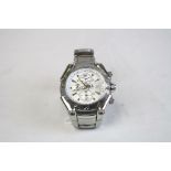 Gents stainless steel Pulsar chronograph wristwatch YM62-X159