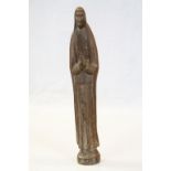 Wooden Carved Religious Figure 36cms