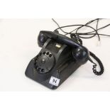 Vintage Black ' PTT ' Dial Telephone