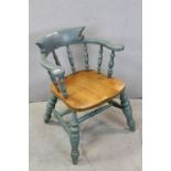 Beech and Elm Captains Chair