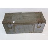 A Vintage World War Two / WW2 Ammunition Box Dated 1940.