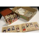 Small quantity of vintage Confectionary & Gum cards in a small case & a collection of vintage