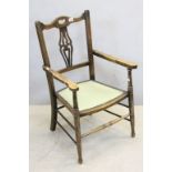 Late Victorian Elbow Chair