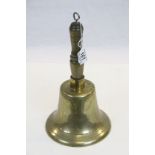 Large antique school bell
